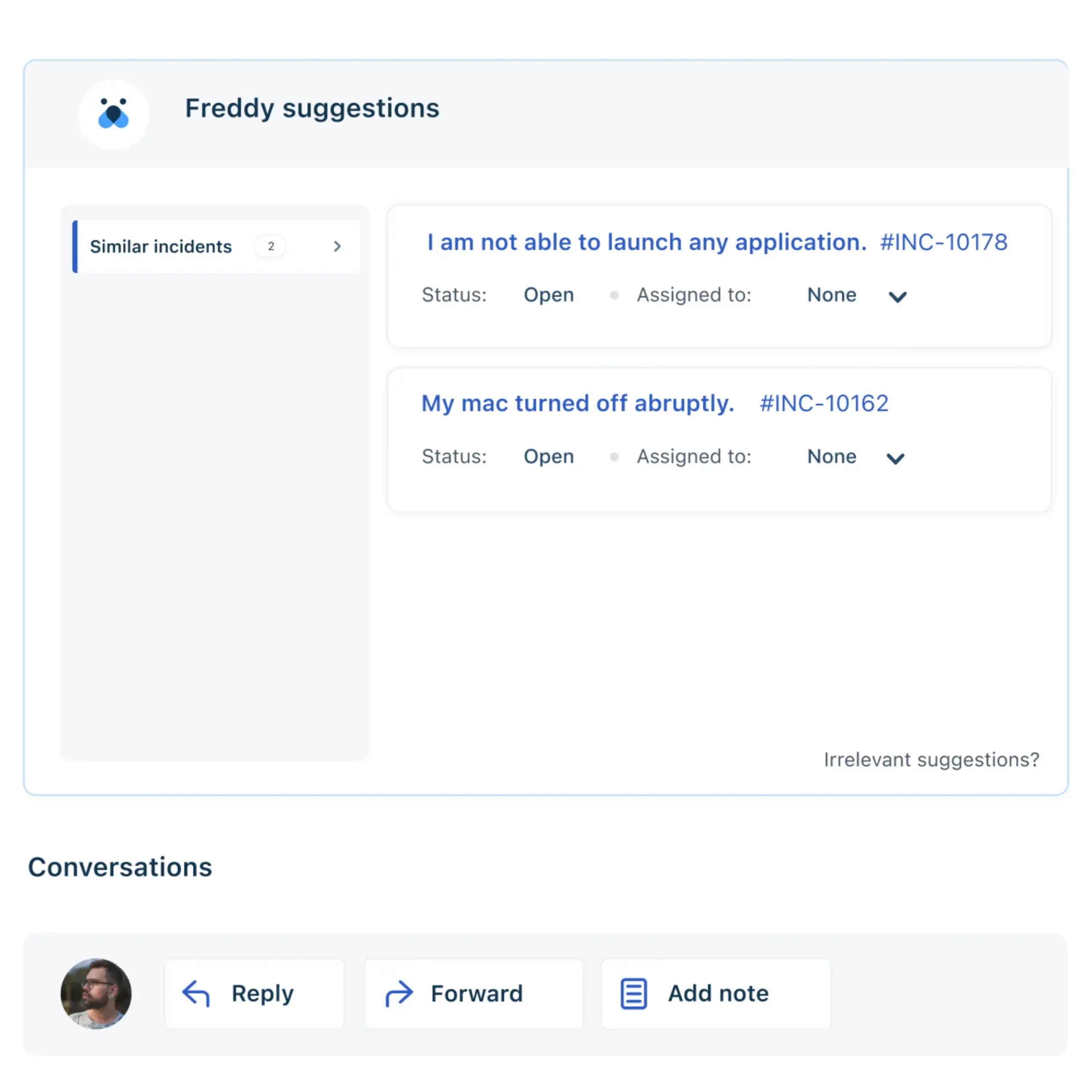 Gestion des problèmes Freshservice support ITSM