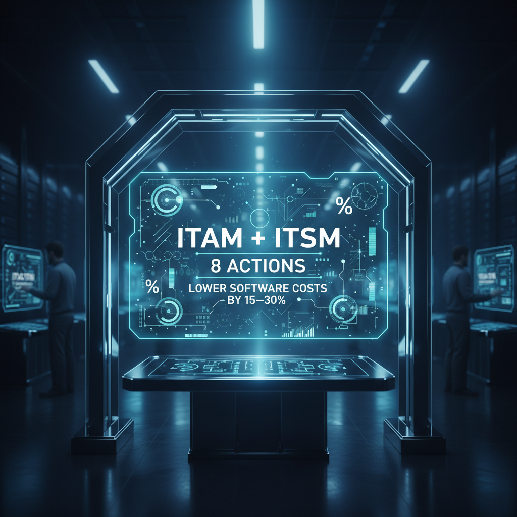 ITAM best practices and automation dashboard in HaloITSM showing full IT asset lifecycle from request to retirement