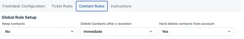 Contact Rules Example