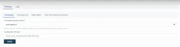 Freshsales CRM and Freshservice Synchronization App from the marketplace.