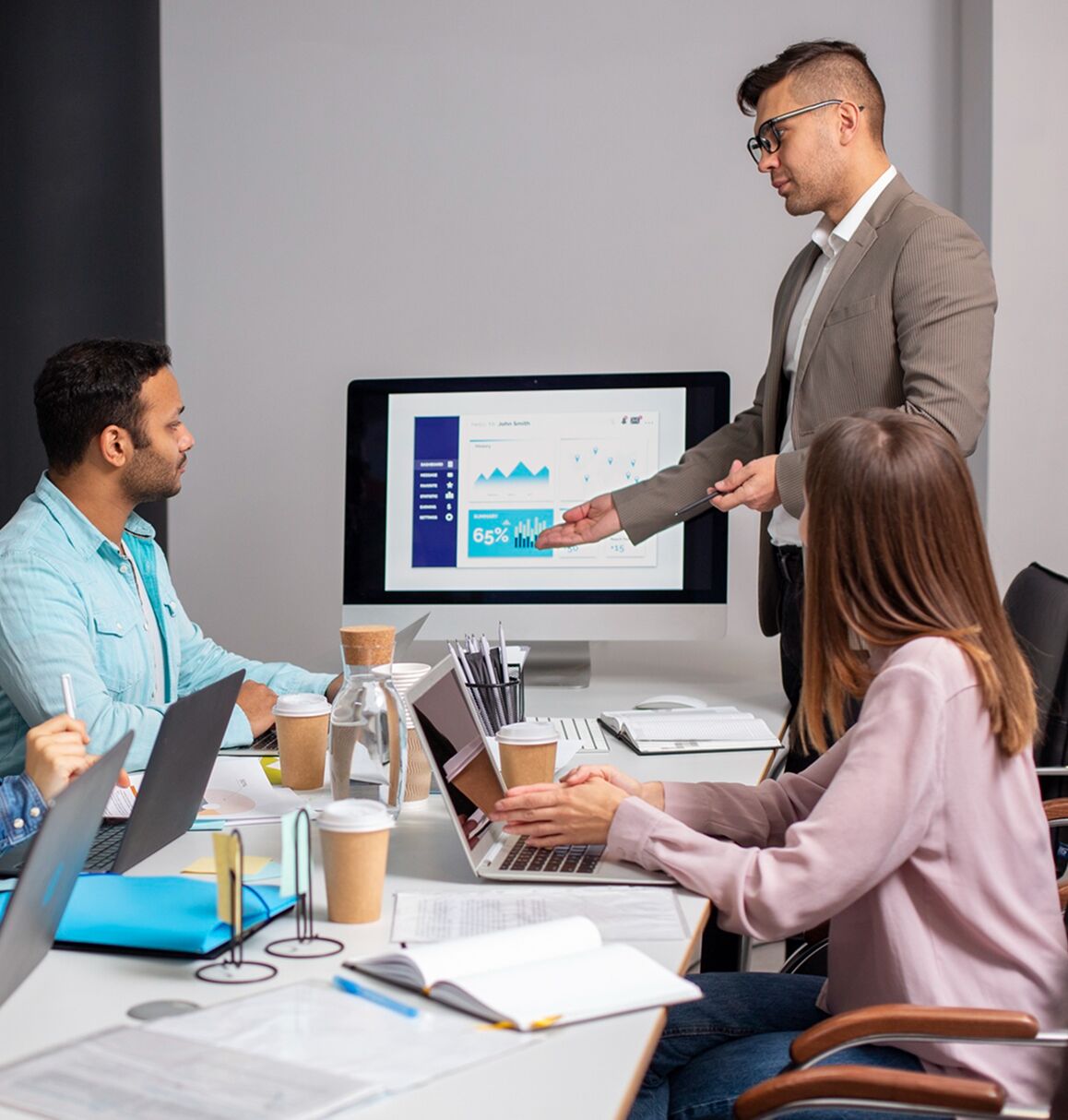 Déploiement ITSM HaloITSM France par SMC Consulting | HaloITSM France - Réunion de l’équipe ITSM