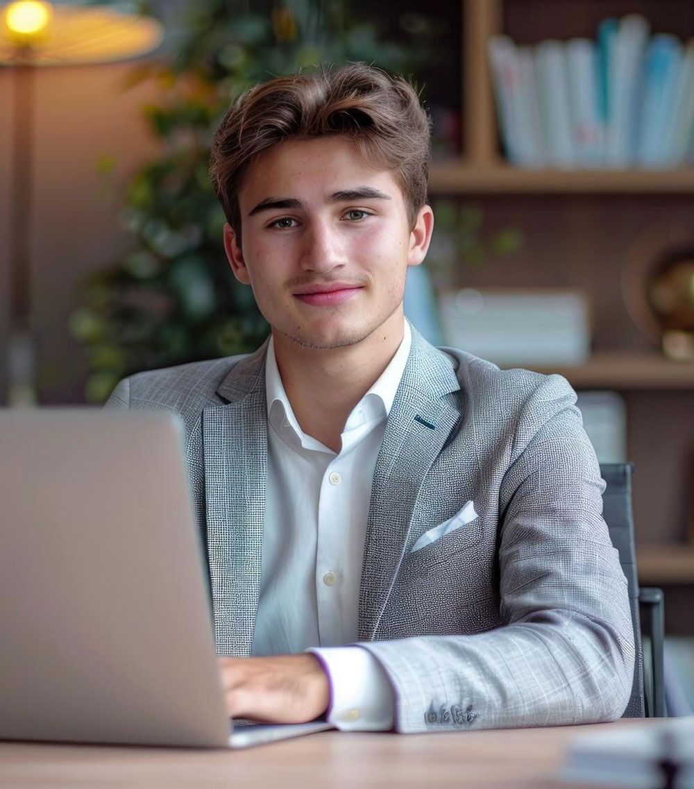 Spécialiste IT configurant ServiceNow ITSM sur un ordinateur